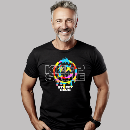 Man's T-shirt - Keep-smile