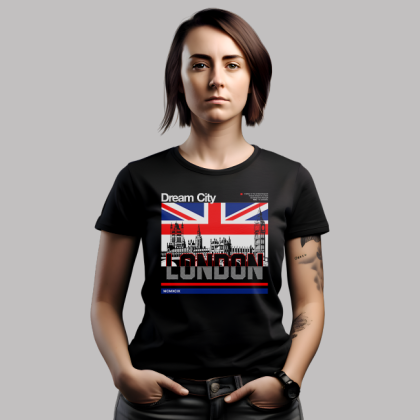 Woman'sT-shirt - London dream city