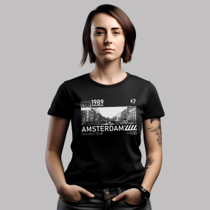 Woman's T-Shirt  - Amsterdam 1989