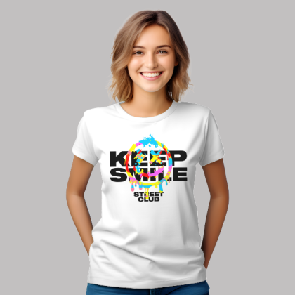 Women's T-Shirt -  Keep-smile