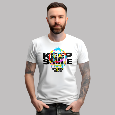 Man's T-shirt - Keep-smile