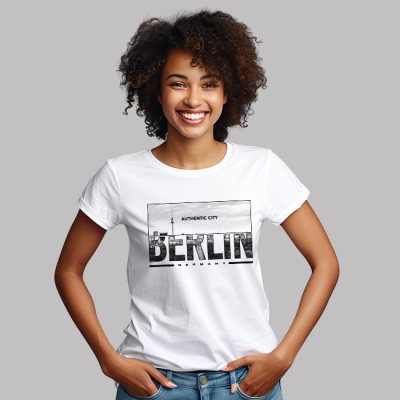 Women's T-Shirt -.Berlin authentic city