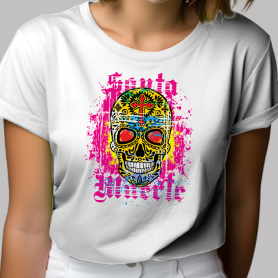 Woman's T-Shirt - Santa Muerte"